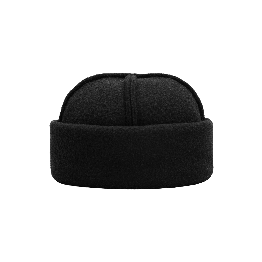 FLEECE TOQUE — BLACK POLAR