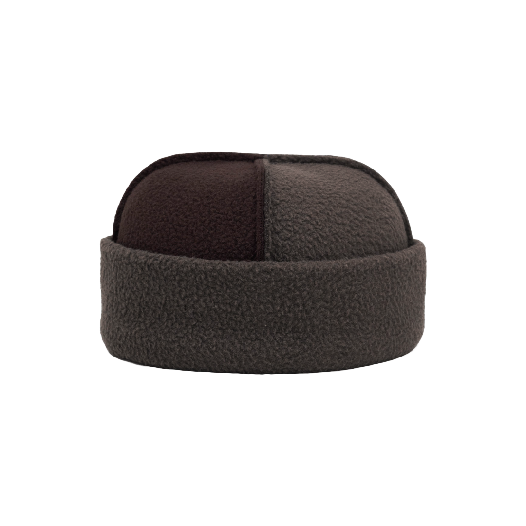 LLOYD/ALTERIOR TOQUE 4-PANEL — ANTHRACITE + BROWN