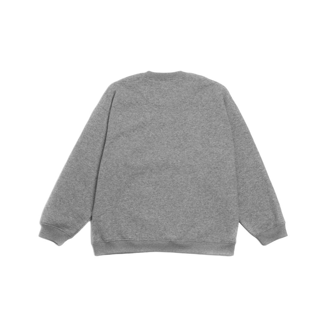 OVERSIZED SWEATSHIRT  —  GREY